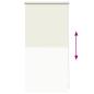 Preview: Verdunklungsrollo Verdunkelungsrollo 40 x 100 Creme