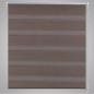 Preview: Doppelrollo 70 x 120 cm coffee