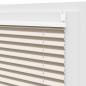 Preview: Plissee Faltrollo Rollo Plisseerollo 60x100cm Creme