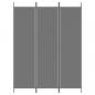 Preview: 3-tlg. Paravent Anthrazit 150x200 cm Stoff