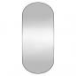 Preview: Wandspiegel 25x60 cm Glas Oval