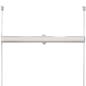 Preview: Plissee Faltrollo Rollo Plisseerollo 110x100cm Creme