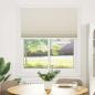 Preview: Plissee Faltrollo Rollo Plisseerollo 110x100cm Creme