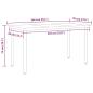 Preview: 7-tlg. Garten-Essgruppe Schwarz