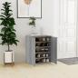 Preview: ARDEBO.de - Schuhschrank Grau Sonoma 60x35x70 cm Holzwerkstoff