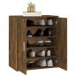 Preview: Schuhschrank Räuchereiche 60x35x70 cm Holzwerkstoff