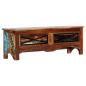Preview: TV-Schrank 120x30x40 cm Altholz Massiv