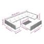 Preview: 14-tlg. Garten-Lounge-Set mit Kissen Poly Rattan Dunkelgrau