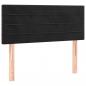 Preview: Boxspringbett mit Matratze Schwarz 90x190 cm Samt