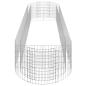 Preview: Gabionen-Hochbeet Verzinktes Eisen 400x100x50 cm