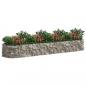 Preview: Gabionen-Hochbeet Verzinktes Eisen 400x100x50 cm