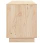 Preview: TV-Schrank 176x37x47,5 cm Massivholz Kiefer