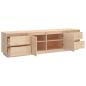 Preview: TV-Schrank 176x37x47,5 cm Massivholz Kiefer