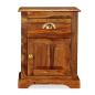 Preview: Nachttisch 2 Stk. 40 x 30 x 50 cm Massivholz
