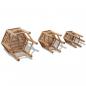Preview: Gartenhocker 3 Stk. Bambus