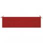 Preview: Gartenbank-Auflage Rot 180x50x3 cm Oxford-Gewebe