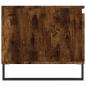 Preview: Couchtisch Räuchereiche 100x50x45 cm Holzwerkstoff