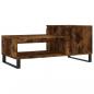 Preview: Couchtisch Räuchereiche 100x50x45 cm Holzwerkstoff