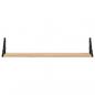 Preview: Wandregale 2 Stk. Sonoma-Eiche 80x15x15,5 cm Holzwerkstoff