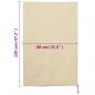 Preview: Wintervlies mit Kordelzug 12 Stk. 70 g/m² 0,8x1,2 m