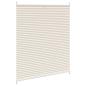 Preview: Plissee Faltrollo Rollo Plisseerollo 100x125cm Creme