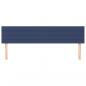 Preview: Kopfteile 2 Stk. Blau 90x5x78/88 cm Stoff