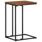 Preview: ARDEBO.de - Beistelltisch 35x45x65 cm Massivholz Akazie