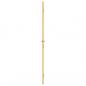 Preview: Innentür Schlank Golden 93x201,5 cm Hartglas und Aluminium
