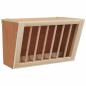 Preview: Heuraufe für Kaninchen 37x18,5x23 cm Massivholz Tanne