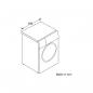 Preview: Siemens WG44G2140 iQ500 9kg Frontlader Waschmaschine, 59,8cm breit, 1400U/min, Nachlegefunktion, Beladungssensor, waterPerfect Plus, weiß