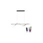 Preview: ARDEBO.de Paul Neuhaus Q-SWING LED Pendelleuchte, Smart Home, messing, anthrazit (2385-13)