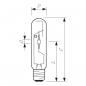 Preview: Philips MASTER CDO-TT Halogenmetalldampflampe, E40, 150W