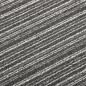 Preview: Teppichfliesen 20 Stk. 5 m² 50x50 cm Gestreift Anthrazit 