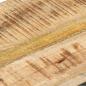 Preview: ARDEBO.de - Beistelltische 2 Stk. 31,5x24,5x64,5 cm Raues Mangoholz  