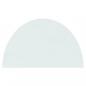 Preview: Funkenschutzplatte Glas Halbrund 1000x600 mm