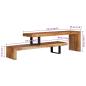 Preview: TV-Schrank Massivholz Akazie