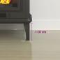 Preview: Kaminofen Glasplatte Rechteckig 80x50 cm