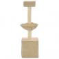 Preview: Katzen-Kratzbaum mit Sisal-Kratzsäulen 105 cm Beige