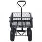 Preview: Gartenwagen Schwarz 250 kg