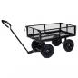 Preview: Gartenwagen Schwarz 250 kg
