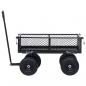 Preview: Gartenwagen Schwarz 250 kg