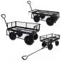 Preview: Gartenwagen Schwarz 250 kg