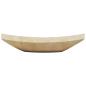 Preview: Waschbecken 50x35x12 cm Marmor Cremefarben