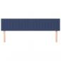 Preview: Kopfteile 2 Stk. Blau 80x5x78/88 cm Stoff