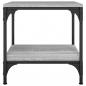 Preview: Couchtisch Grau Sonoma 50x50x40 cm Holzwerkstoff
