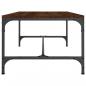 Preview: Couchtisch Braun Eichen-Optik 100x50x35 cm Holzwerkstoff