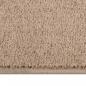 Preview: Teppich Kurzflor 120x170 cm Braun