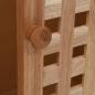 Preview: Waschbeckenunterschrank mit Spiegel Walnussholz Massiv
