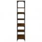 Preview: Bücherregal Braun Eichen-Optik 81x36x176 cm Holzwerkstoff