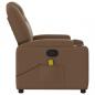 Preview: Massagesessel Braun Stoff